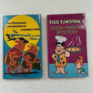 Vintage - The Flintstones Book Set of 2